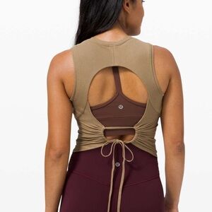 Lululemon LA Open Back-Tie Crop Tank